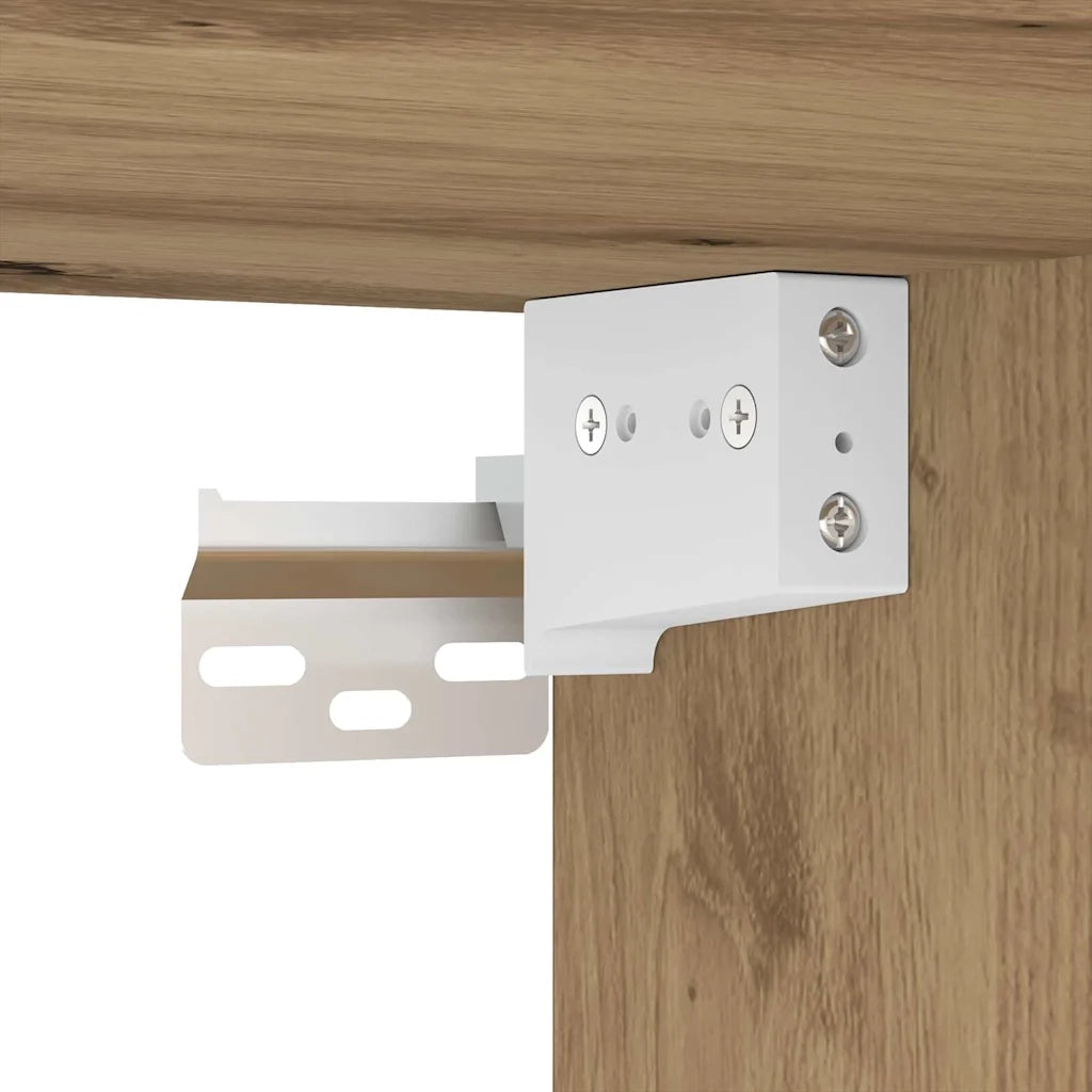 Set mobile TV 4 pcs Rovere artigianale Legno multistrato 3393572