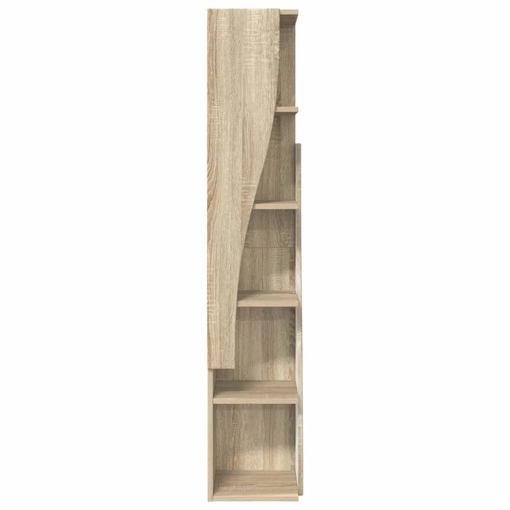 Mobile angolare Rovere Sonoma 27,5x27x140cm Legno multistrato