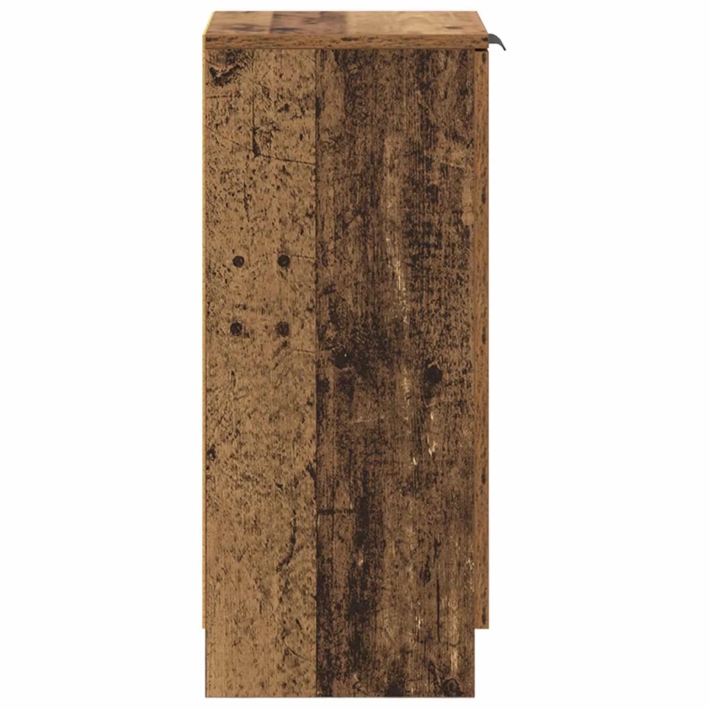 Credenza | Madia | Buffet da pranzo | Armadio da pranzo Legno vecchio 30 x 30 x 70 cm Legno multistrato