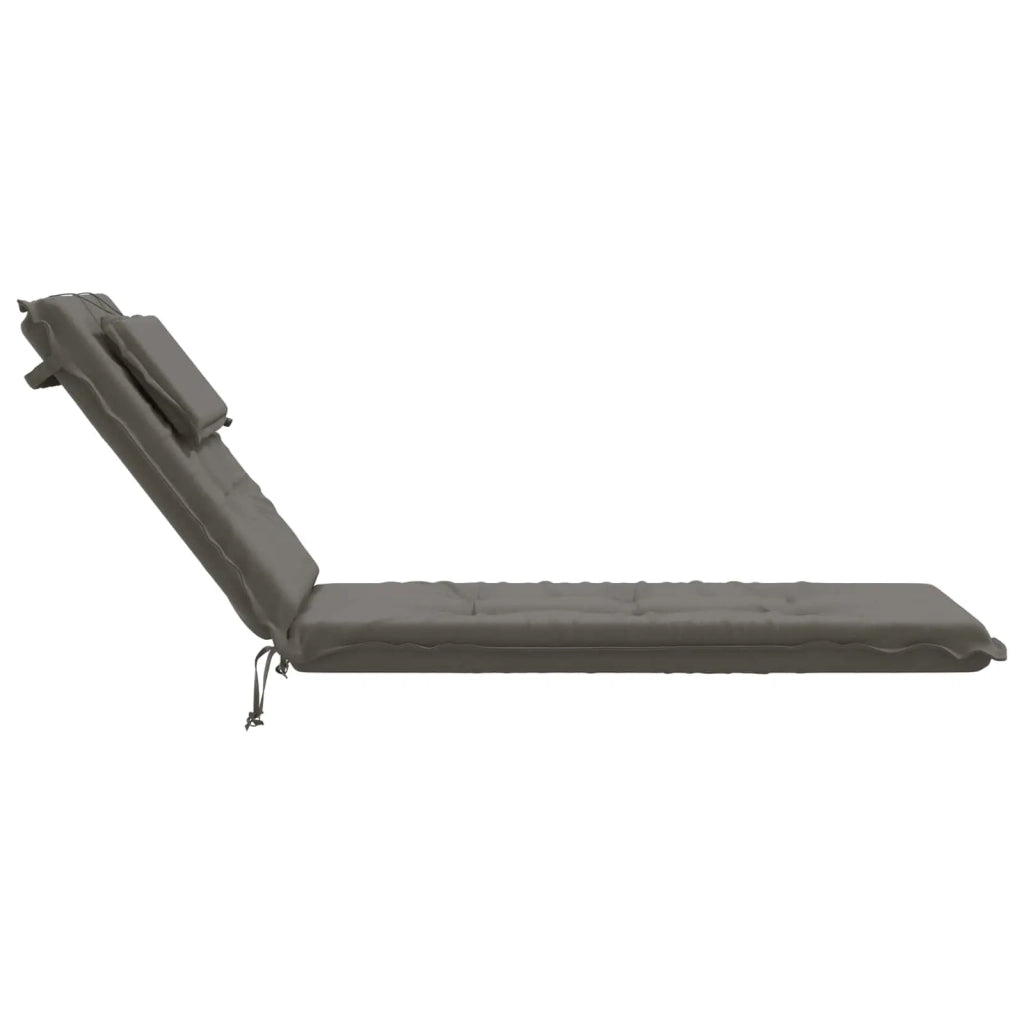 Cuscino per Lettino GEMERT 100% Poliestere Grigio 947524