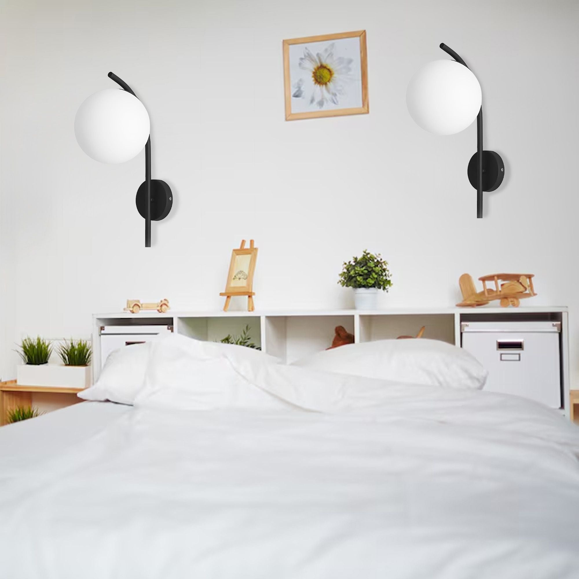 Lampada Da Parete G103-1w Black