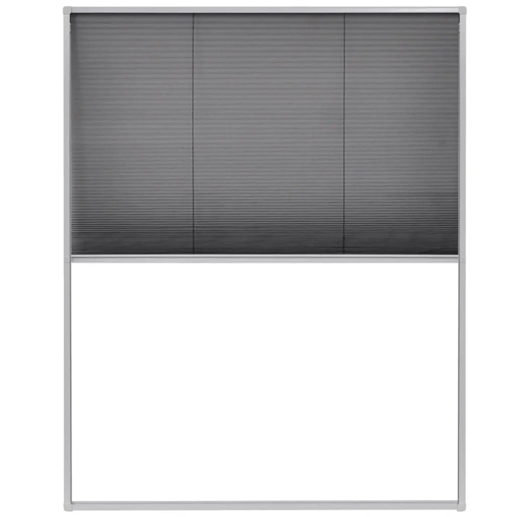 Zanzariera Plissettata per Finestre in Alluminio 80x100 cm 142611