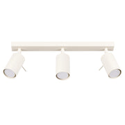 Plafoniera beige minimalista barra 45cm 3 GU10 Pure Lume