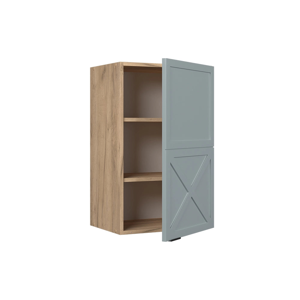Vicco Pensile da cucina Blu-grigio chiaro 45 cm