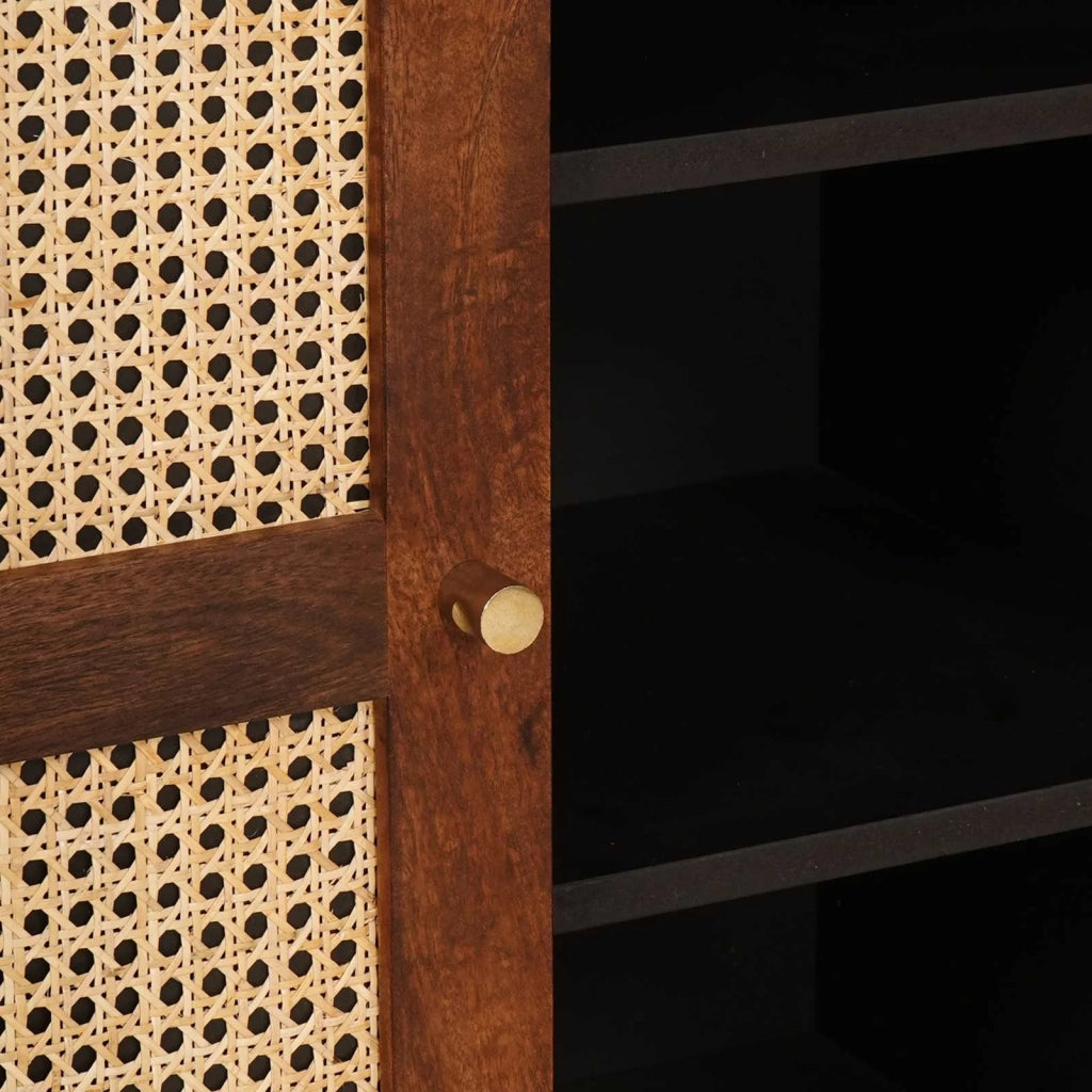 Credenza Marrone 90 x 33,5 x 75 cm Legno di mango massello 4018908