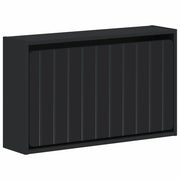 Mobiletto per Scarpe da Muro ZWOLLE 71 x 17 x 43 cm Nero 896406