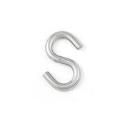 Gancio a S Ã˜ 5 mm. in acciaio Inox A4 - AISI 316 - 3 pz.