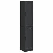 Set di armadi 2 pcs Nero Legno ingegnerizzato