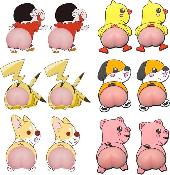 Sticker anti-botsing 3D - Set di 12 sticker per diverse superfici - Adatto per lavatrice
