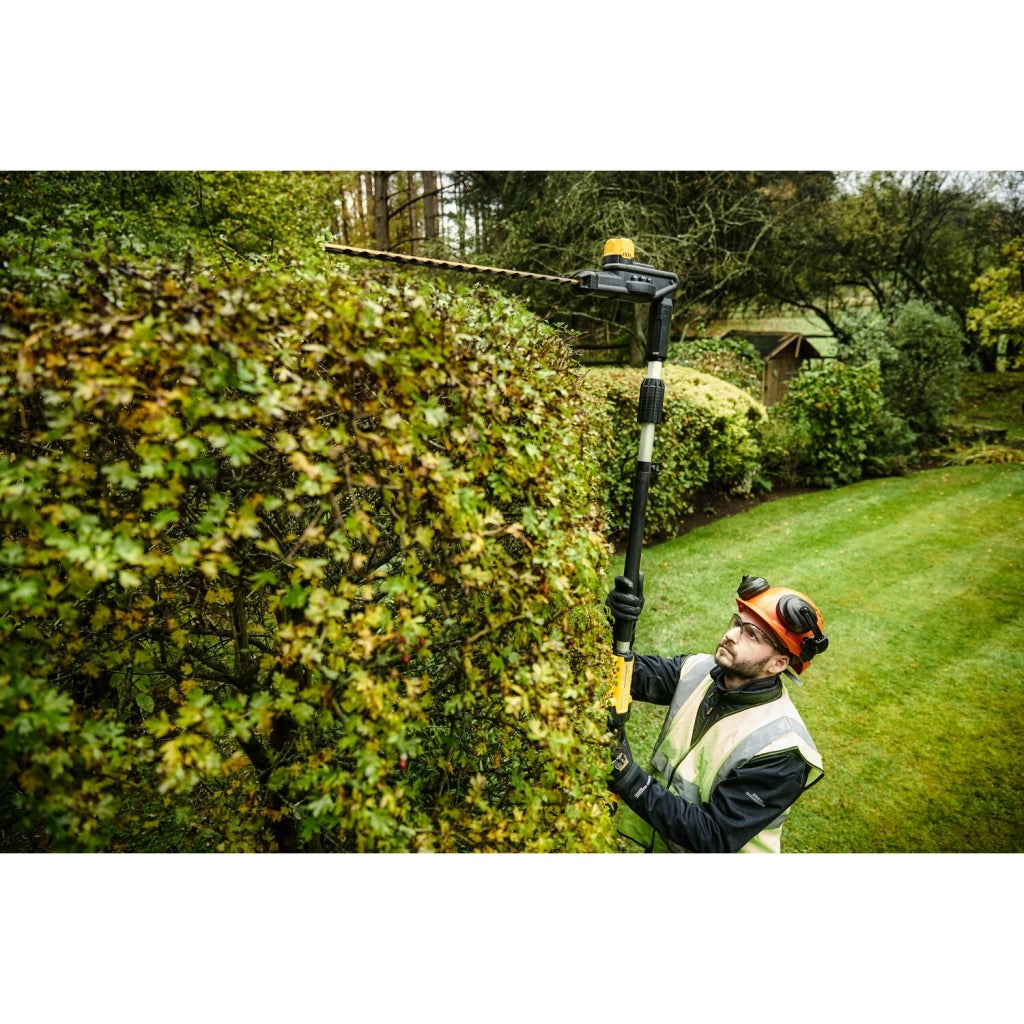 Tagliasiepi ad asta DeWalt DCMPH566P1 18V telescopico lama 55 cm con batteria 5Ah