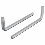 Chiave Esagonale 2 pz Argento 32 x 86 mm Acciaio CFW9486107
