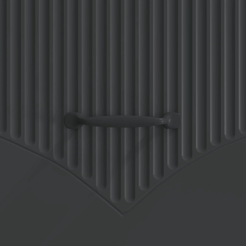 Tavolino da salotto Nero 49 x 50 x 37 cm Legno ingegnerizzato