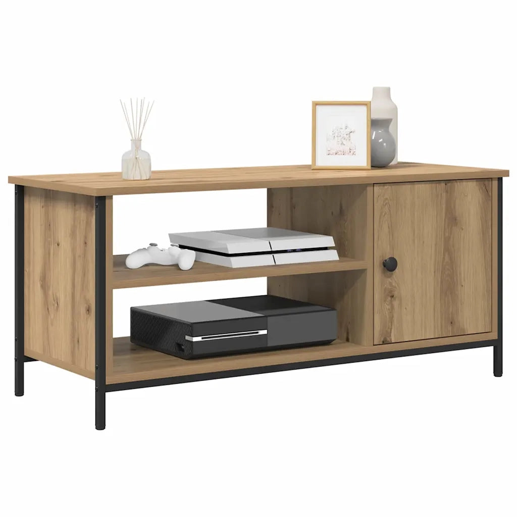 vidaXL Mobile TV rovere artigianale 100 x 40 x 45 cm Legno multistrato
