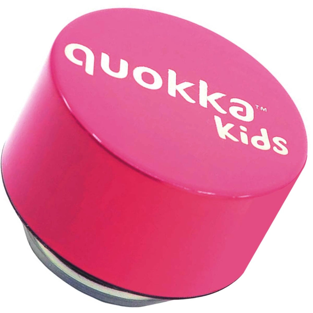 Bottiglia Termica 330ml Modello Solid Kids con Tracolla e Motivo Zebra Rosa Quokka