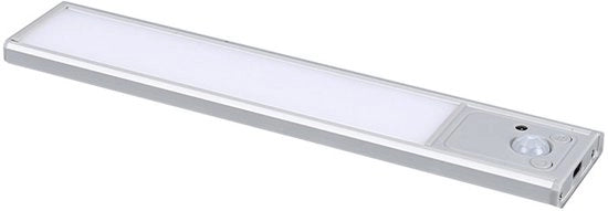 Lampada da tavolo con telecomando, lampada a sensore di movimento, lampada da notte a tre colori regolabile, lampada da parete wireless caricabile via USB - 30 cm