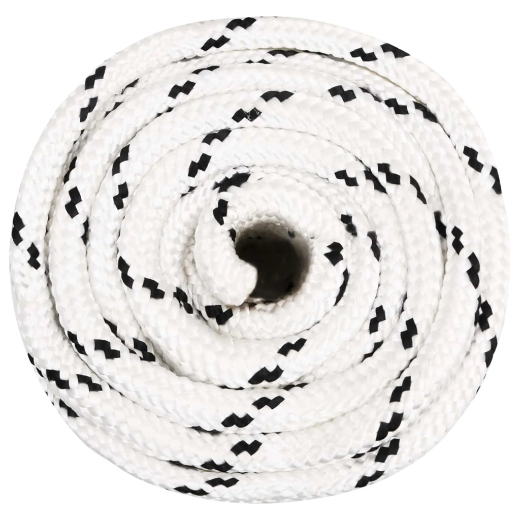 Corda multiuso 18 mm 100 m Bianco Poliestere 3473480