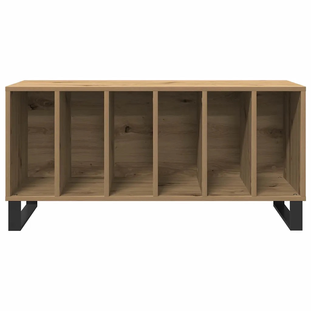 Mobile porta vinili rovere artigianale 100 x 38 x 48 cm CFW1252763