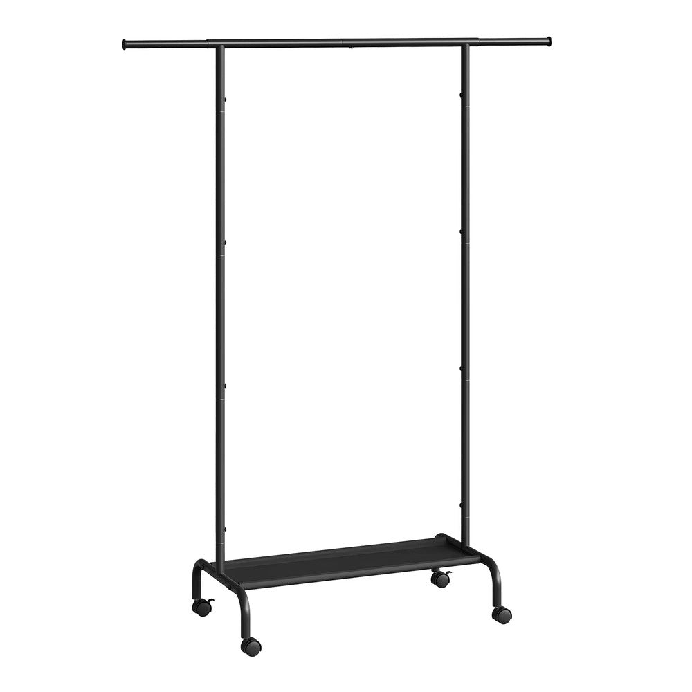 Appendiabiti con ruote ¨C Minimal ¨C Legno multistrato, 90x51x180