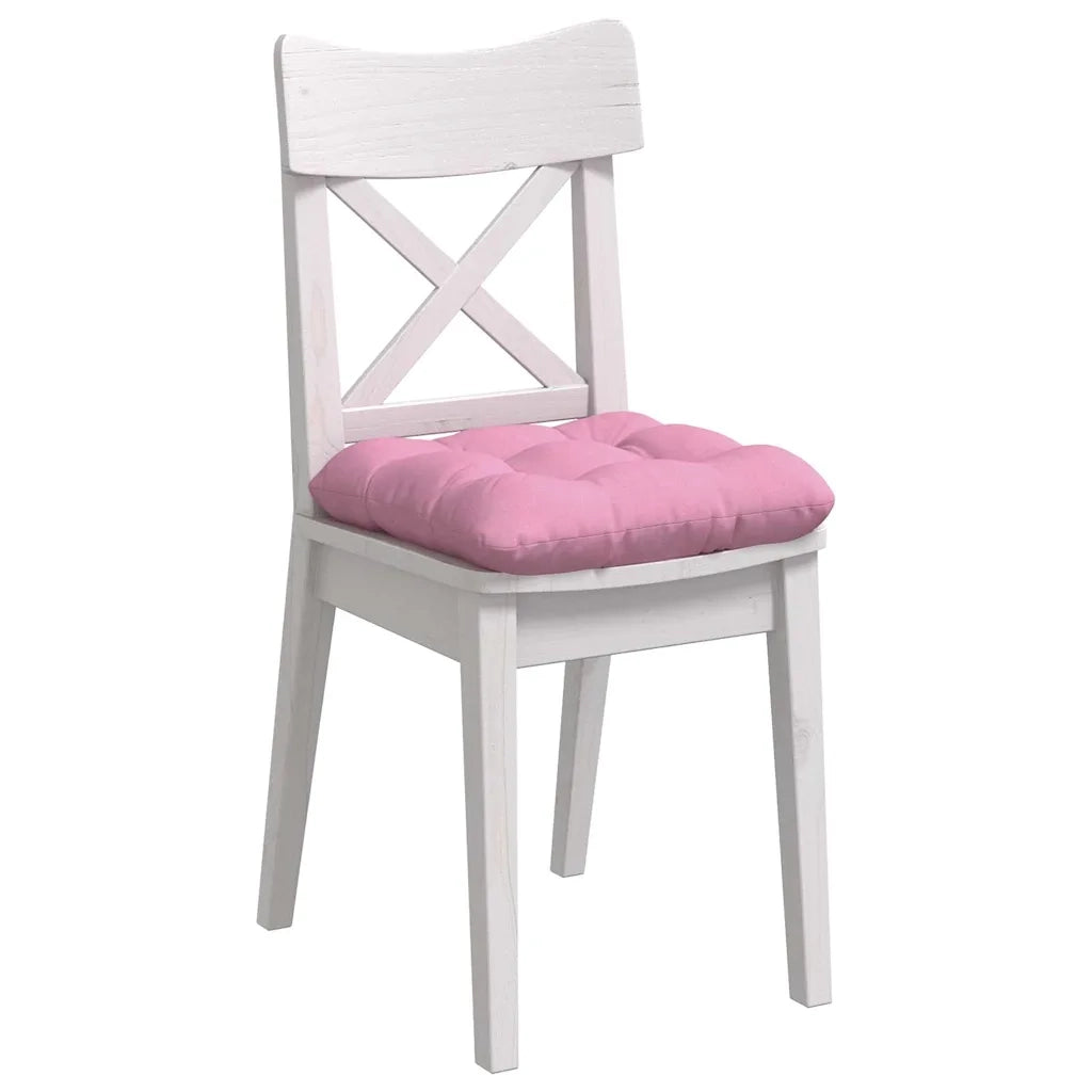 Cuscini per Seduta 4 pcs Rosa 40 x 40 x 12 cm Tessuto