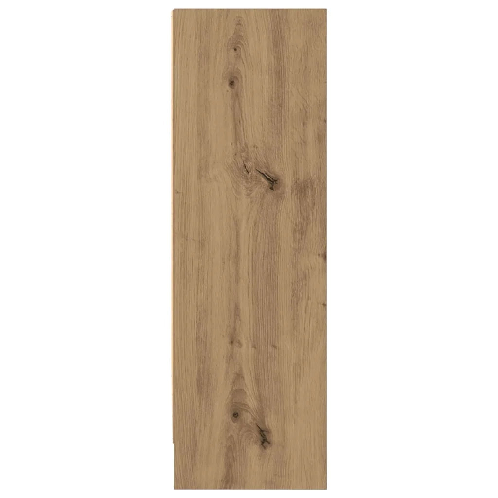Libreria Rovere Artigianale 80x24x76 cm in Legno Multistrato