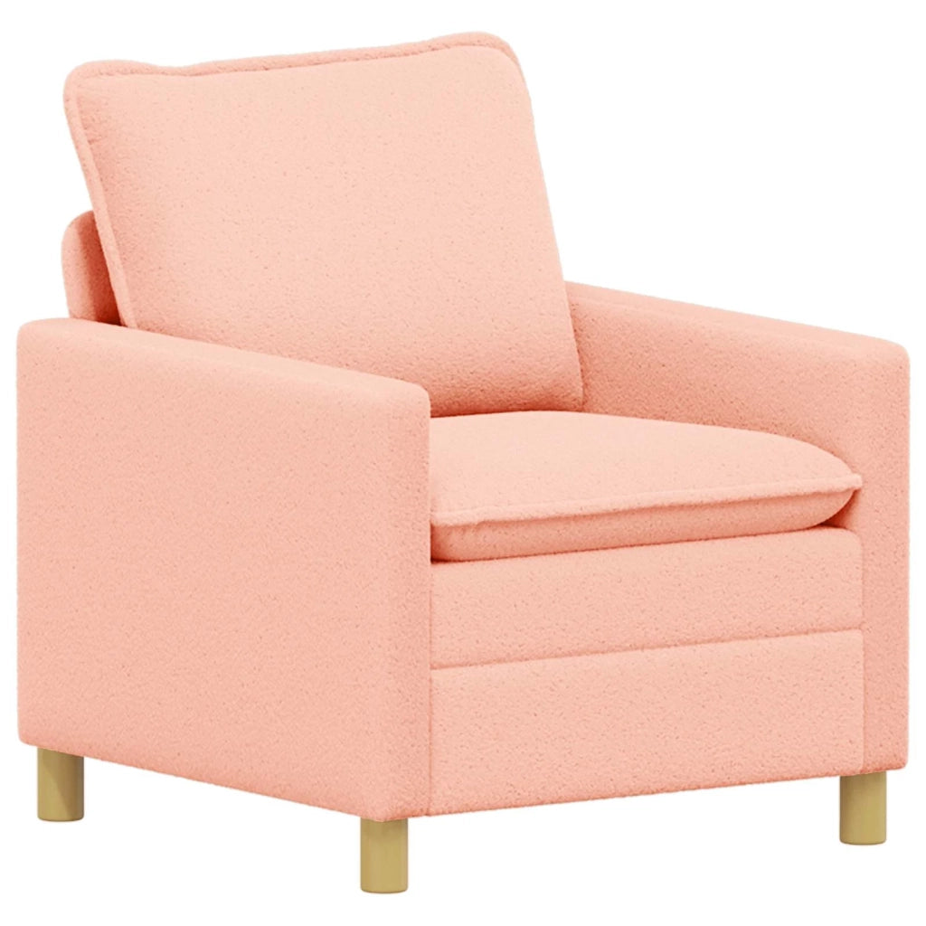 Set di divani 2 pz Rosa Tessuto 3417037