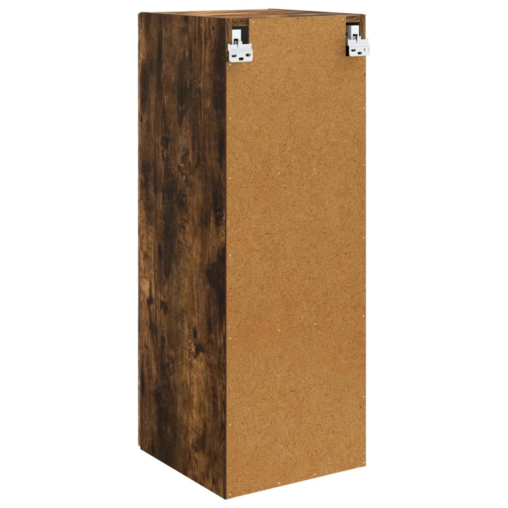 Mobiletto a muro Rovere Fumo 33 x 34,5 x 90 cm
