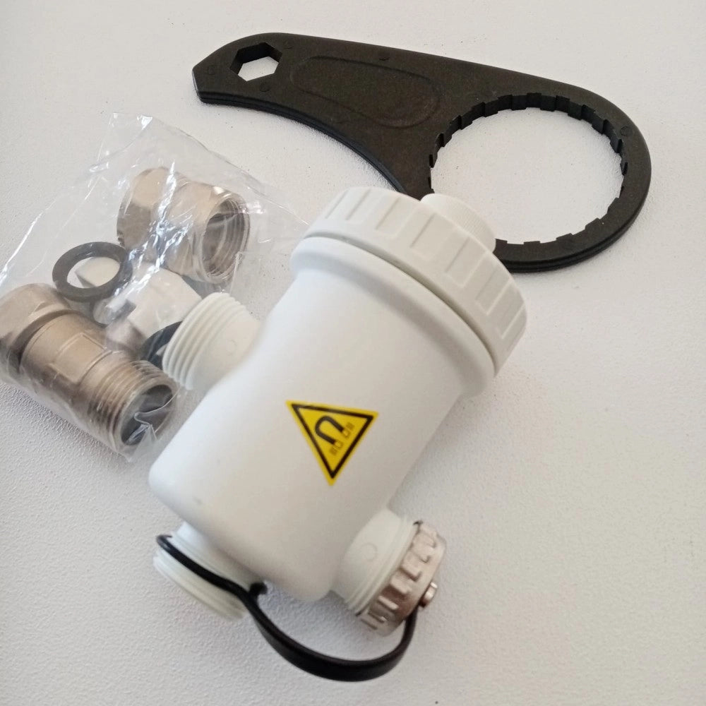 Defangatore mf da 3/4 magnetico sottocaldaia bianco