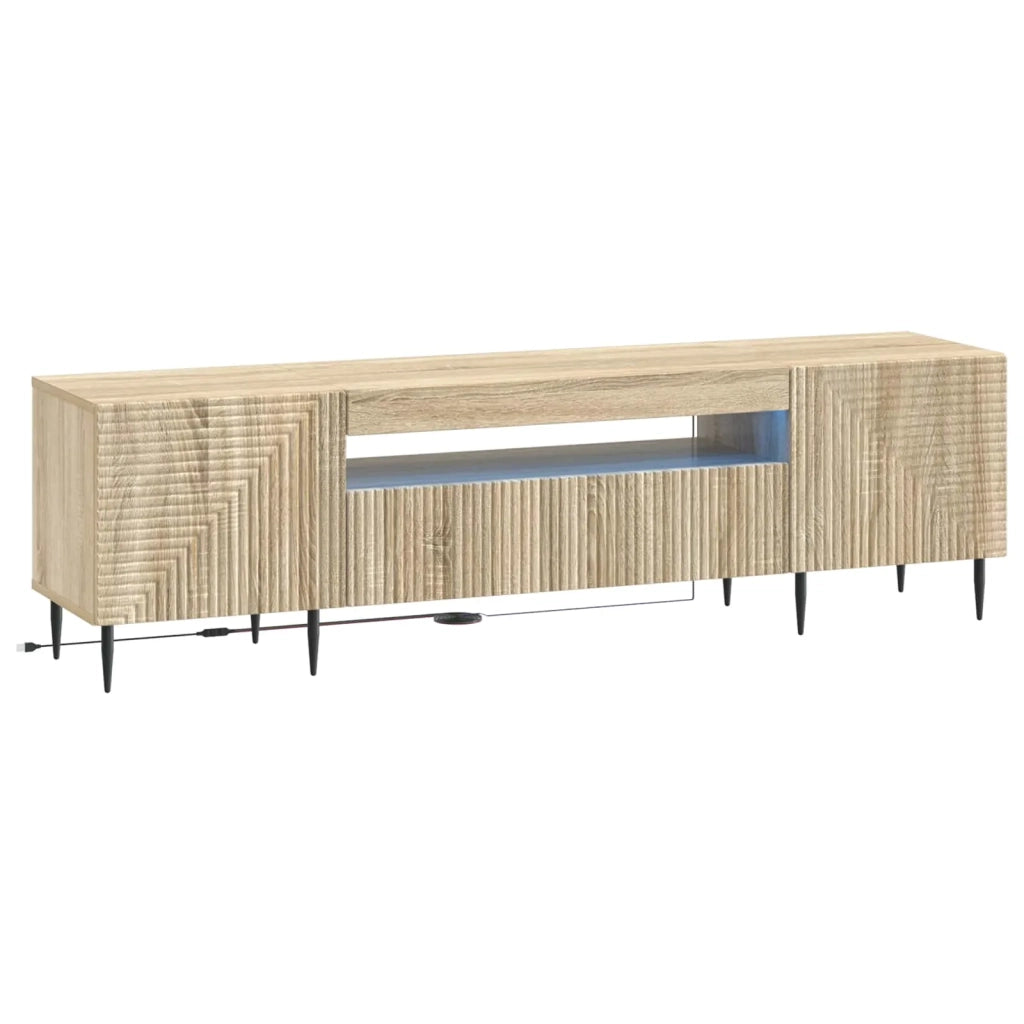 Mobile TV LED Rovere Sonoma Legno ingegnerizzato 896907