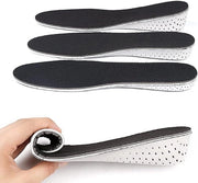 Inlegzoli Elevanti per Uomo e Donna - 3.3cm - Sollevamento del Tacco con Comfort e Larghezza Completa
