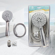 Trade Shop - Set Doccetta Soffione Doccia Con Tubo Flessibile 1.5 Metri Staffa Bagno Tx-9218 -