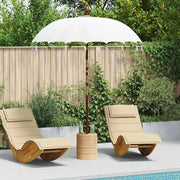 Parasol-Ombrellone da giardino Balinese Crema 190 x 190 x 260 cm 465931