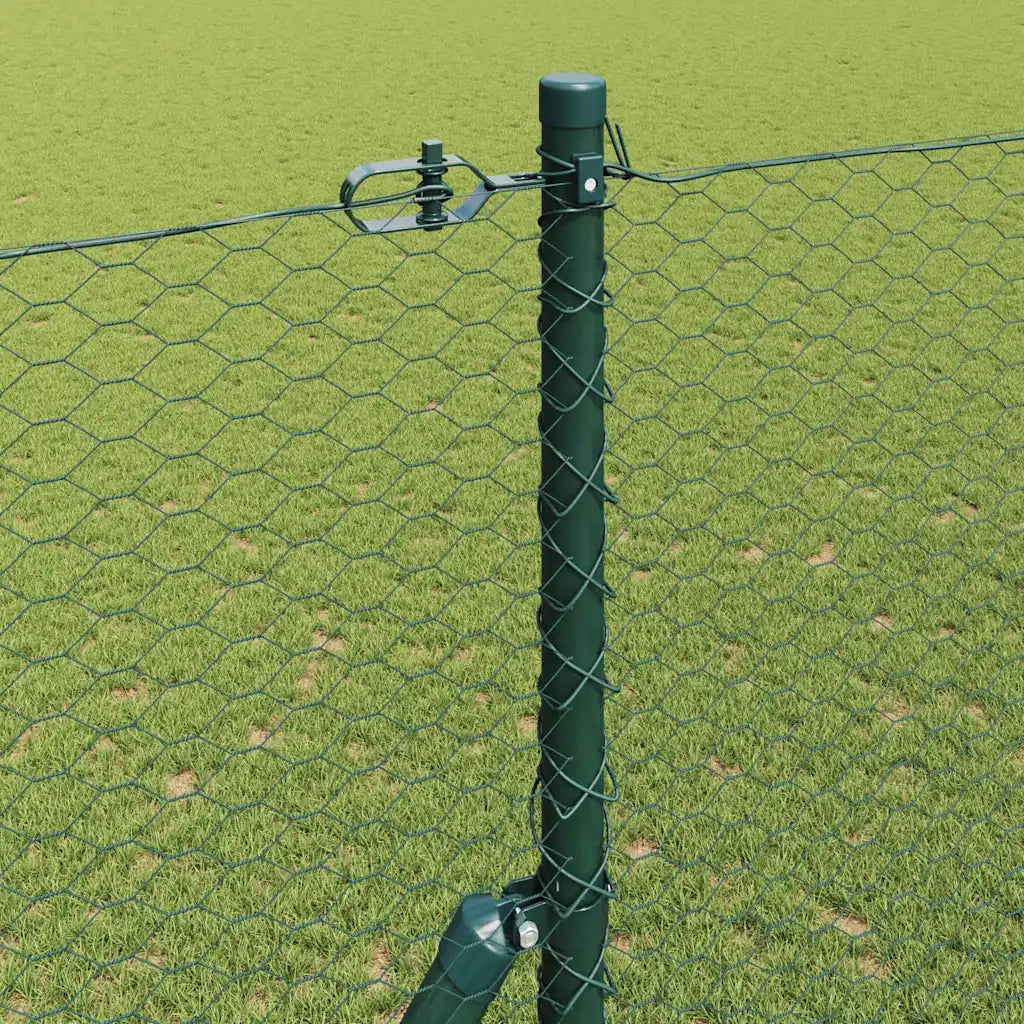 Palo della recinzione Verde 25 x 1,6 m (rete da 25 mm)