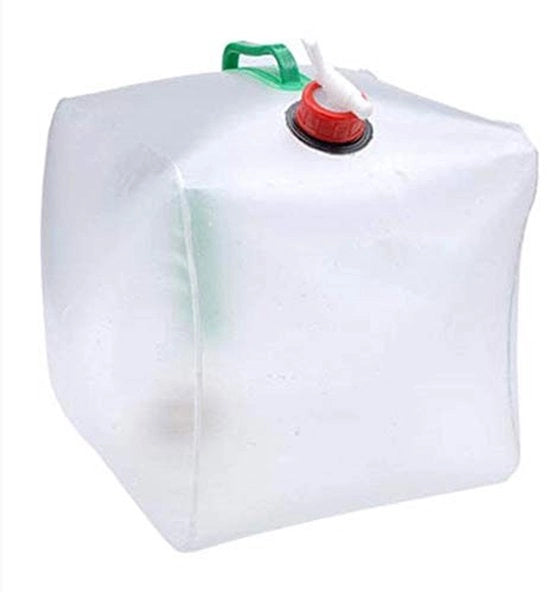 Reservatorio di acqua 20 Litri - Opvougable - Portatile - Spaziale - PVC - Per campeggio/attività all'aperto - Tanque d'acqua