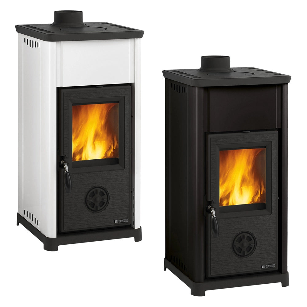 1pz stufa a legna 'tea' colore bianco cod:ferx.700471nlm