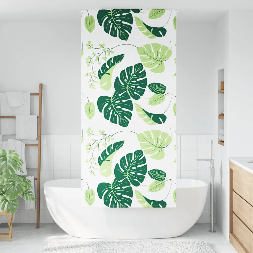 Tenda a rullo | Tenda avvolgibile Doccia 100x240 cm Larghezza Tessuto 96 cm