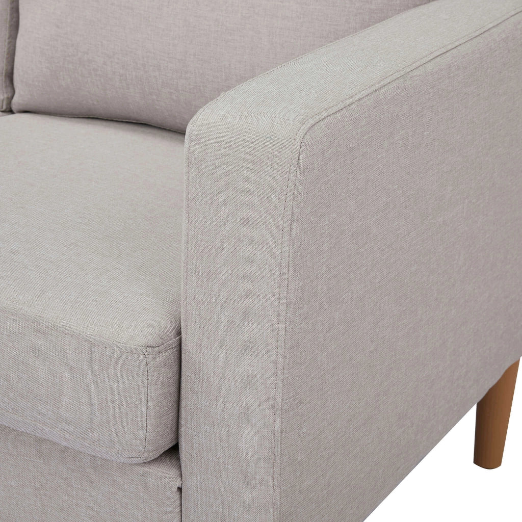 Divano 2 posti Scandinavo in Tessuto cm 124x73x82 - MANU