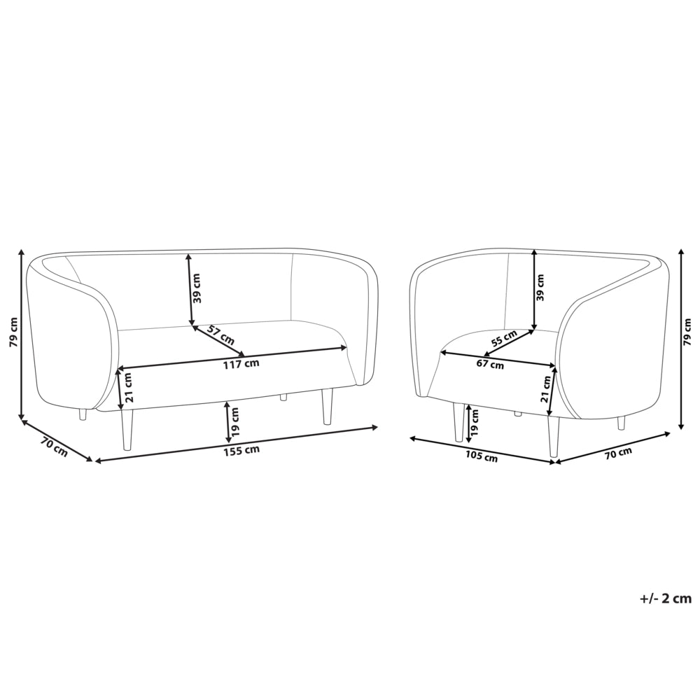 Set divano e poltrona 3 posti in poliestere beige e oro con gambe dorate stile glamour retrò soggiorno
