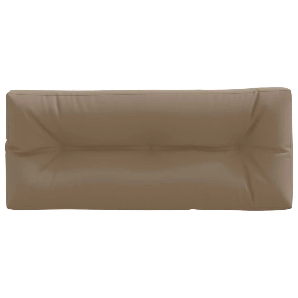Cuscino per schienale di pallet VIANEN 100% Poliestere Tortora 953376