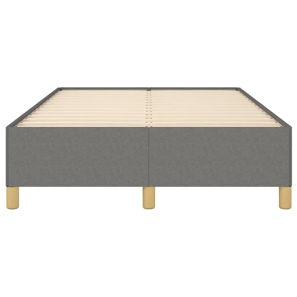Giroletto senza Materasso Grigio Scuro 120x190 cm in Tessuto