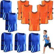 Set di 10 Pannelli di Allenamento per Bambini - Pannelli di Allenamento per Calcio - Pannelli di Allenamento per Squadra - Accessori per Allenamento Calcio e Pallacanestro - Dimensioni 36 x 56 cm