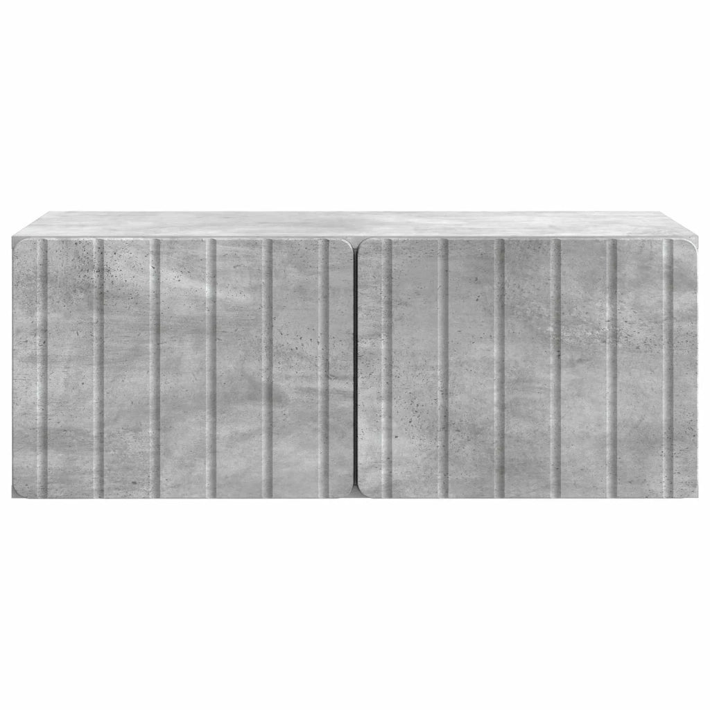 Mobile Porta TV da Muro Grigio Cemento 78,5 x 41 x 30 cm 898348