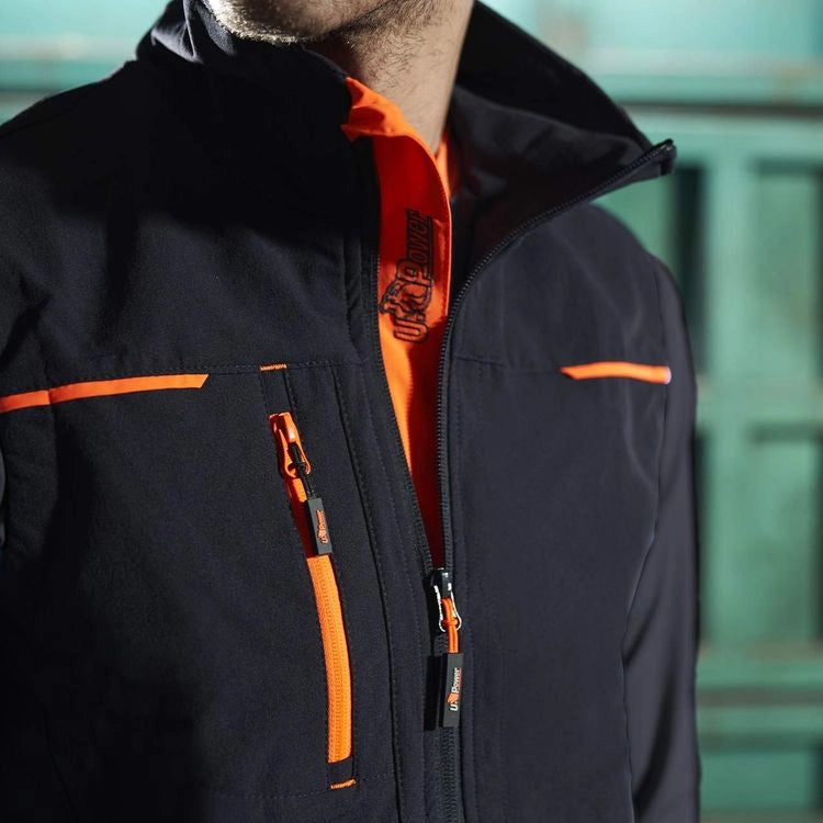 U-POWER GILET SATURN BLUE/ARANCIO TG.XXL- 1,0 pz