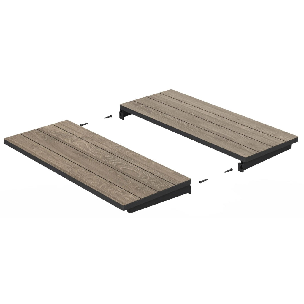 Keter TAVOLO PORTO NOVA 200/280X90XH75,4CM GRAFITE/LEGNO