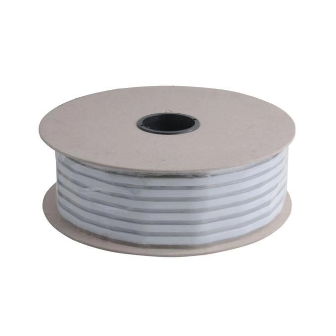 SIGILL MMS6X25 Guarnizione Mastice Butilico Malleabile Autoadesiva Removibile 10x3 mm Lunghezza Totale 25 Metri colore Grigio Chiaro