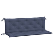 Cuscini per Panca 2 pz | Cuscini per sedie Blu Marino 150x50x7 cm in Tessuto Oxford