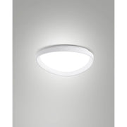 Quirk Plafoniera Led Bianca D.420