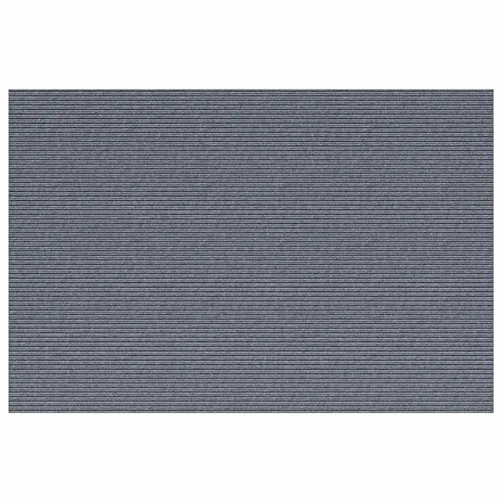 Runner in Moquette Grigio chiaro 100 x 150 cm Tessuto 42011434