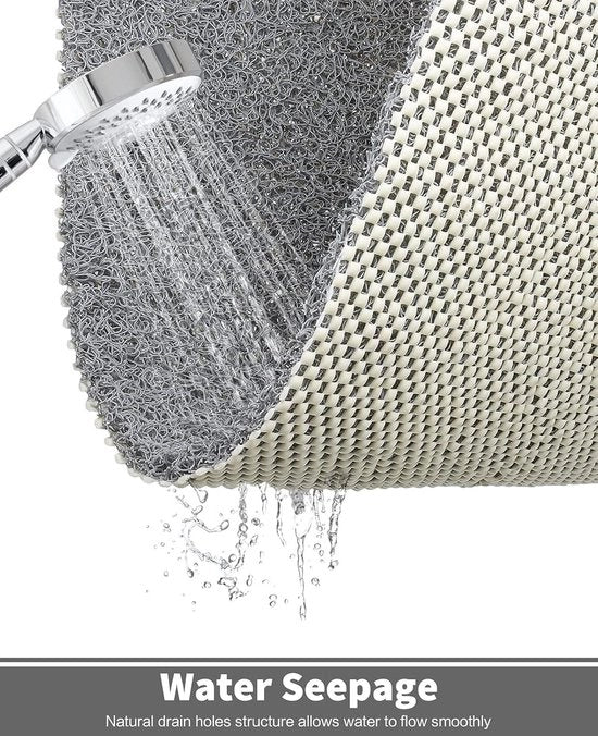 Matte antiscivolo per doccia - 40 x 80cm, morbido e confortevole con funzione di massaggio