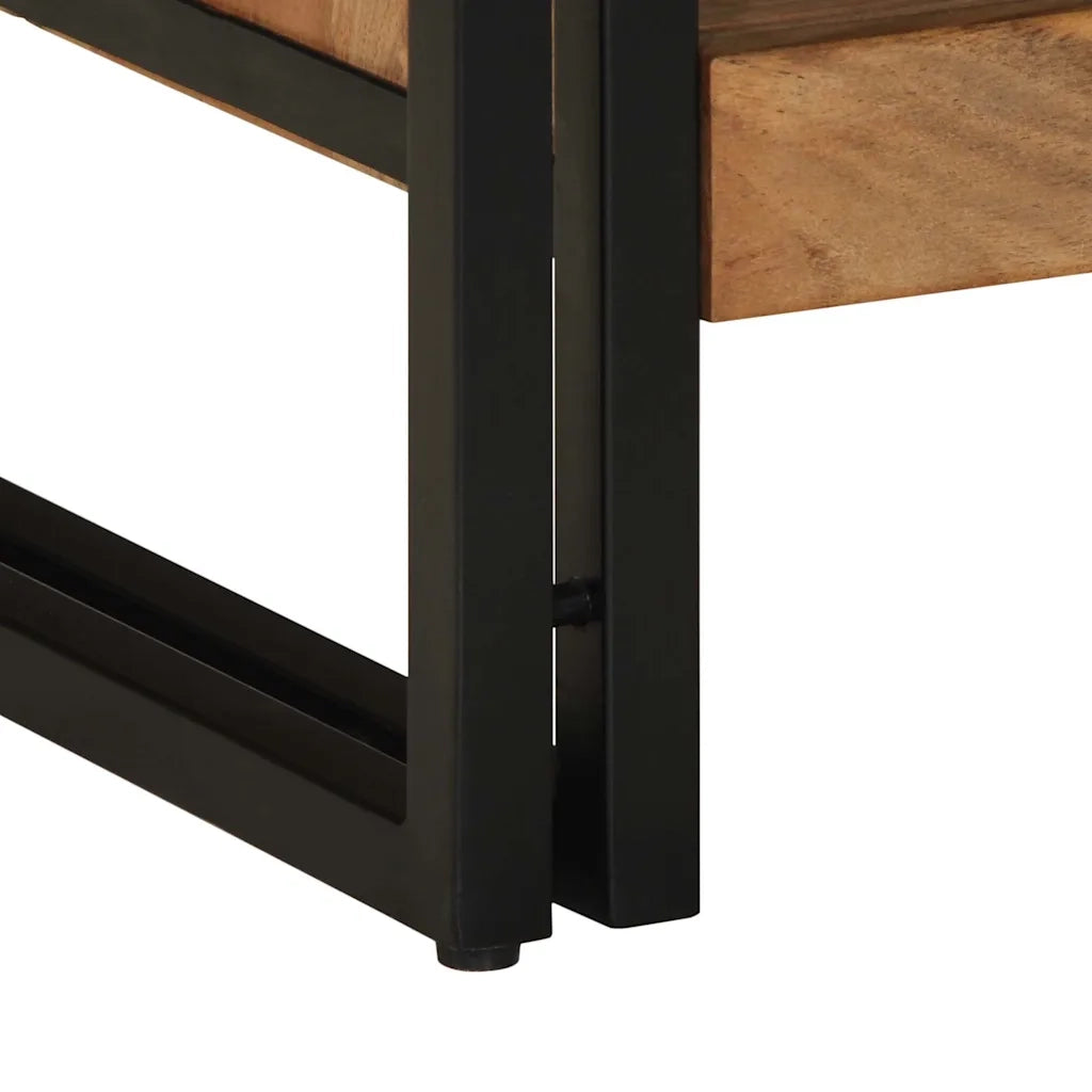 Tavolino da Salotto 70x50x38 cm Legno Massello di Acacia 4102710