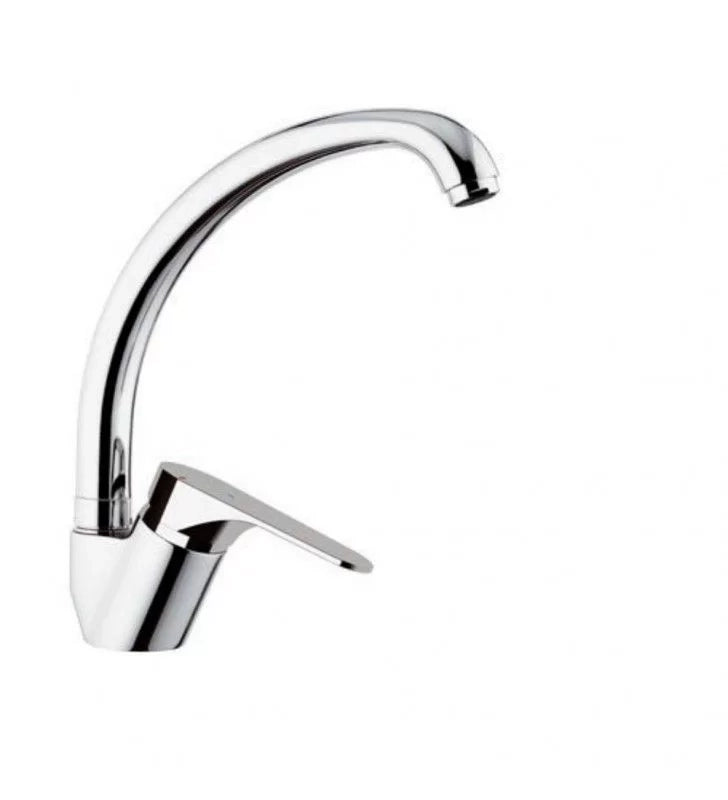 Miscelatore lavello con bocca alta girevole class line eco